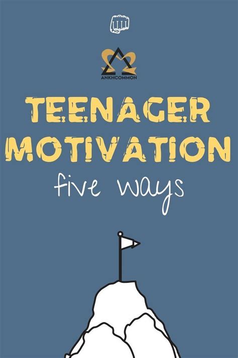 Pin Auf Motivation Für Kinder Und Teenager