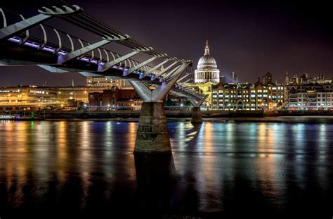 Wallpaper Id 1165019 1080p Uk Bridge London Millennium Bridge