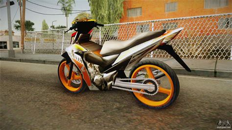 Property of syafiqhan added aug 2020 location Honda RS150 Repsol Version for GTA San Andreas