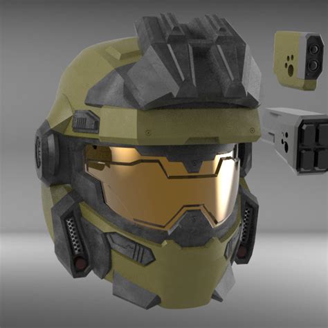 Halo Infinite Master Chief Helmet Wearable Ubicaciondepersonascdmx