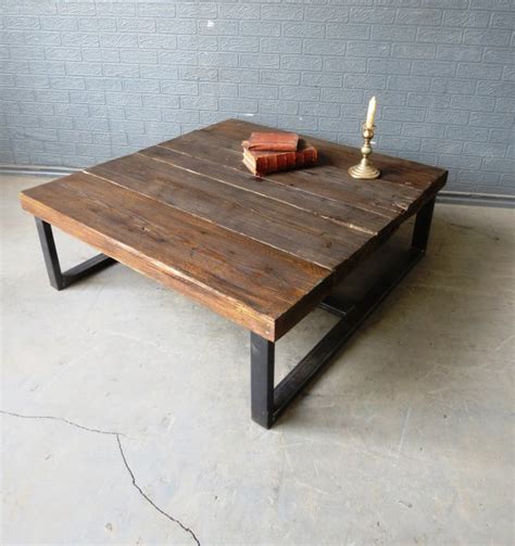 The most unique coffee tables combine function with vintage looks, especially this one! 8 Beautiful Industrial Coffee Tables