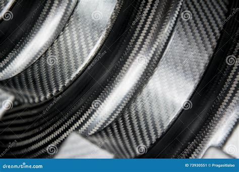 Carbon Fiber Kevlar Composite Product Stock Image Image Of Twill