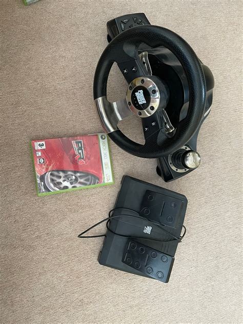 Xbox 360 Steering Wheel With Game In Nuthall Nottinghamshire Gumtree