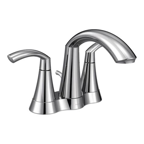 Browse moen bathroom faucets by style, finish, installation type and location. MOEN Glyde 4 in. Centerset 2-Handle Bathroom Faucet in ...