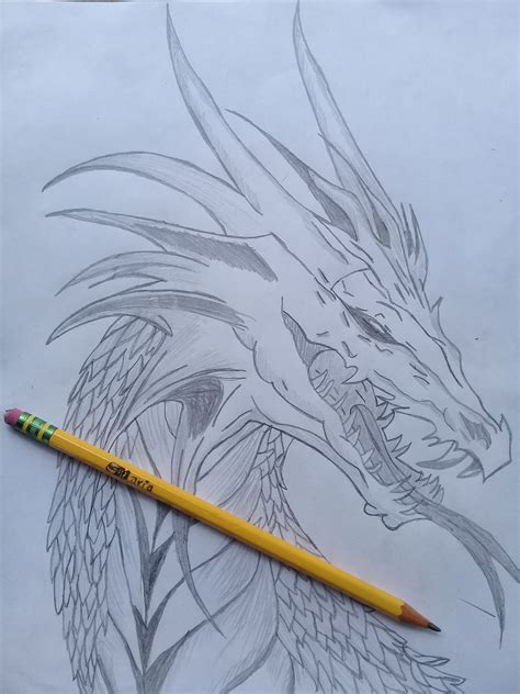 Dragones A Lapiz Dibujos Dragones Tutorial De Dibujo
