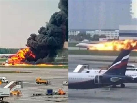Moscow Airport Plane Fire Forty One People Killed In Aeroflot Crash