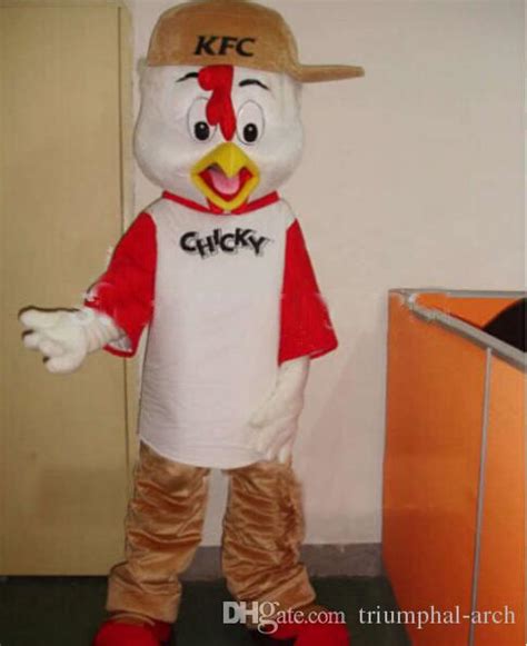 Hot Selling 2016 Hot Sale Kfc Chicken Mascot Costume Adult Size Fancy