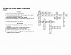 Crucigrama Del Suelo | PDF | Elementos químicos | Suelo