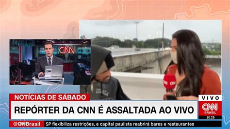 Cnn Brasil Reporter Bruna Macedo Mugged At Knifepoint On Tv