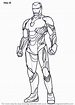 Step by Step How to Draw Iron Man from Avengers - Infinity War ...