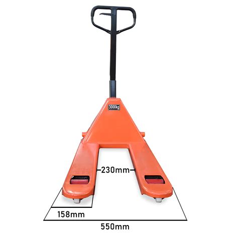 Pallet Jack Truck Narrow Forks 550mm 3000kg Capacity