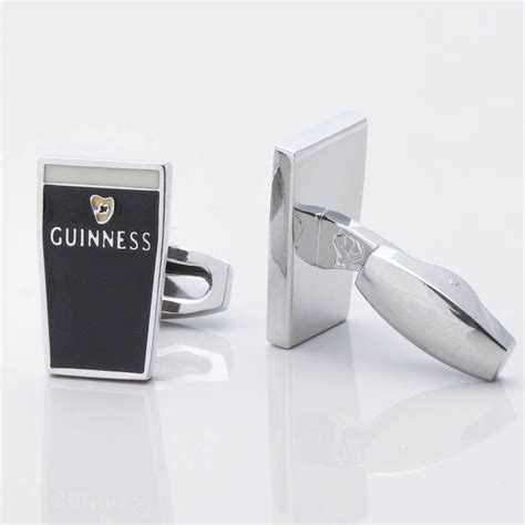 Guinness Cufflinks By Badger And Brown The Cufflink Specialists