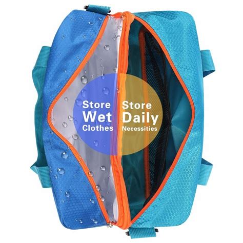 Gonex INS Style Waterproof Swimming Bag Beach Pool Combo Dry Wet