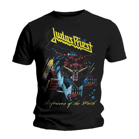 Judas Priest Defenders Of Faith T Shirt Shop The Revolver Magazine