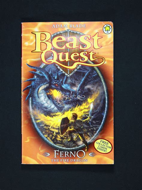 Buy Beast Quest Ferno The Fire Dragon By Adam Blade At Online Bookstore