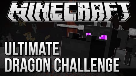Ultimate Dragon Challenge Minecraft Dragon Escape Minigame Youtube