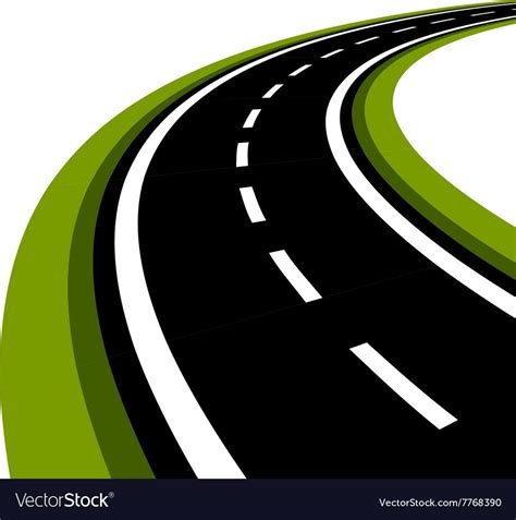Curved Asphalt Road For The Web Download A Free Preview Or High