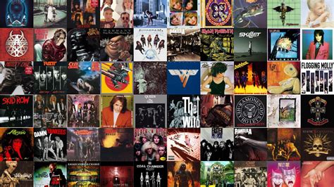 Classic Rock Album Covers Wallpaper Collage 2984333 Hd Wallpaper