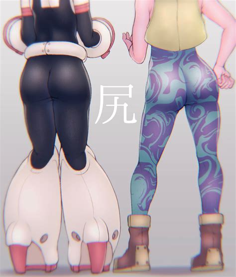 Rule 34 1girls Ass Ass Focus Bodysuit Boots Female Only Fully Clothed Hero Outfit Mha Mina