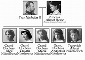 A Guide to the Last Imperial Family of Russia — Connections: The Family Tree Tsar Nicholas II...