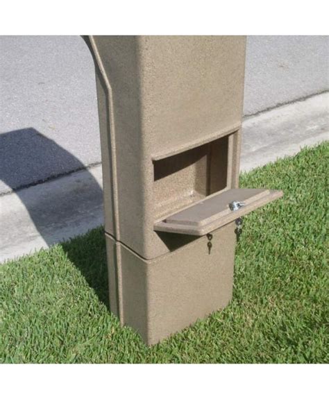 Mail Gator Theft Resistant Mailbox Brown