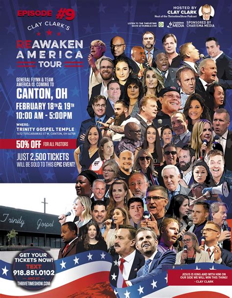 🇺🇸 Reawaken America Tour Event Listings • My Patriot Marketplace