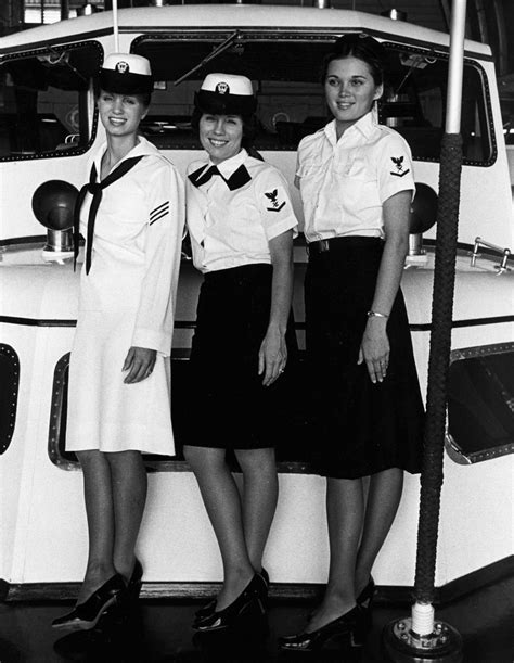 Usn 1178184 Female Sailors Modeling Uniforms