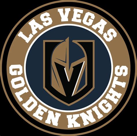 Las Vegas Golden Knights Circle Logo Vinyl Decal Sticker 5 Sizes