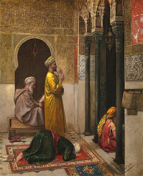 A Moment Of Prayer Painting By Rudolf Weisse Fine Art America