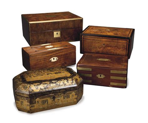 A Group Of Eight Victorian Caskets 19th Century Christies