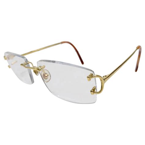 Cartier Piccadilly Rimless Glasses At 1stdibs Cartier Rimless Glasses Piccadilly Cartier