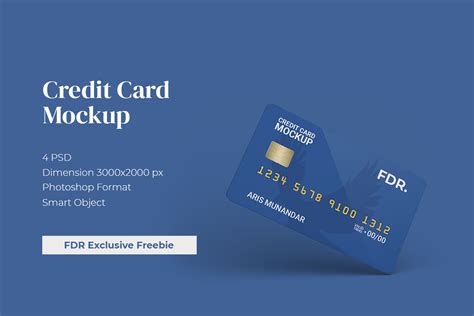 credit card mockup  design resources