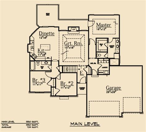 The best 4 bedroom 2.5 bathroom house floor plans. Split Bedroom Ranch - Dreamscape Homes