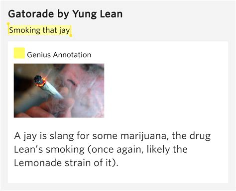 Smoking That Jay Gatorade By Yung Lean