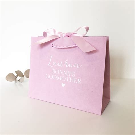 Has curated the perfect selection of gifts for the bride and groom. Personalised Luxury Pink Wedding Gift Bag