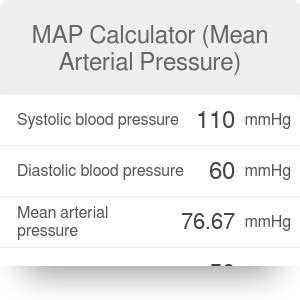 Mean Arterial Pressure 
