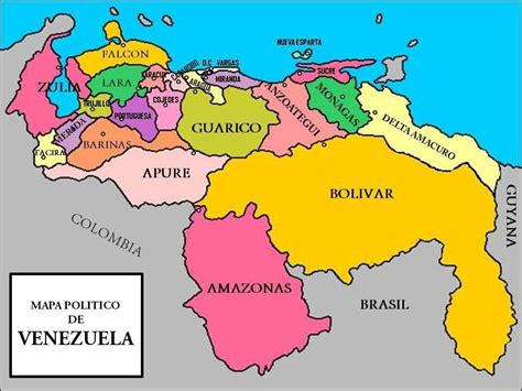 identifica en el mapa de Venezuela la región de los llanos costa