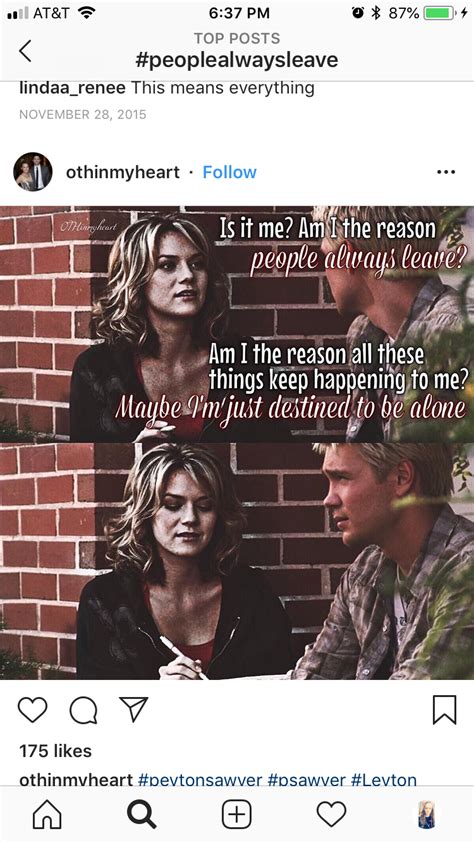Oth People Always Leave One Tree Hill Quotes Leaving