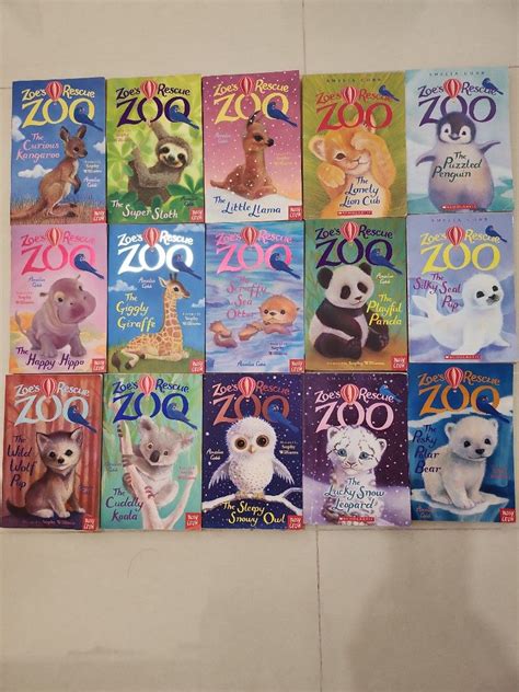 Zoes Rescue Zoo Series Collection 10 Books Set By Amelia 56 Off