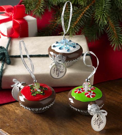 Cupcake Handmade Christmas Ornaments Diy Candy