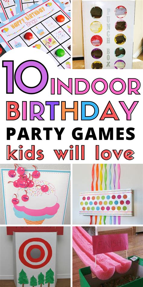 10 Indoor Birthday Party Games Kids Will Love This Tiny Blue House