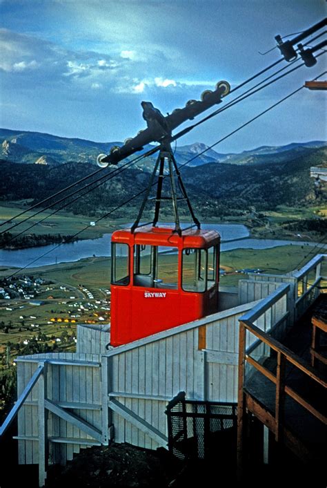 Aerial Tram to summit of Prospect Mountain $14/person roundtrip | Estes park, Prospect mountain 