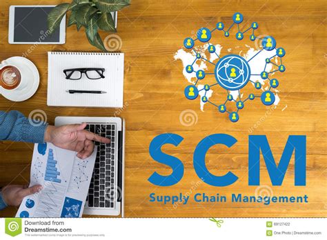 Scm Supply Chain Management Concept Stock Photo Image Of Search