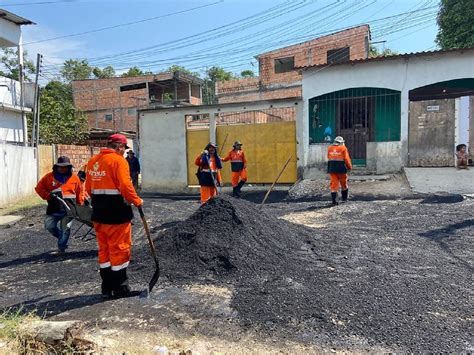 Prefeitura Chega Com O Programa ‘asfalta Manaus A 250 Ruas Da Zona Leste Portal Uno Midias