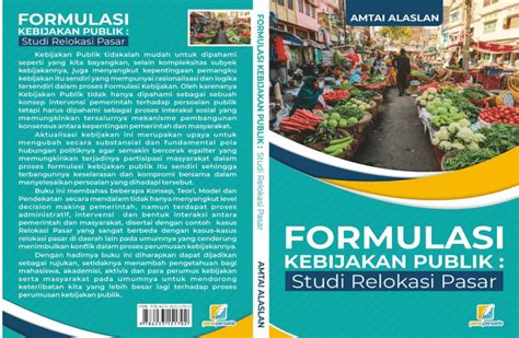 Pdf Formulasi Kebijakan Publik Studi Relokasi Pasar