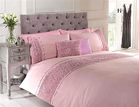 Mk collection 4 pc zig zag reversible chevron comforter set hot pink grey white new bedding set. Pink and Grey Bedding: Amazon.co.uk