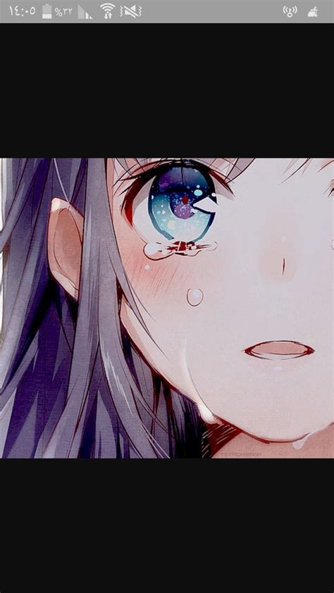 Sad Anime Girl Eyes