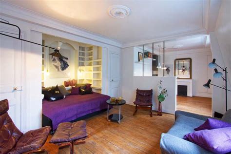 Paris Studio Apartment Merges Classic Contemporary With Minimalism