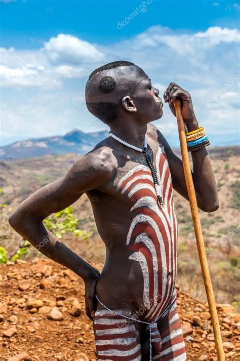 Mursi Boy In The Lower Omo Valley Of Ethiopia Stock Photo My Xxx Hot Girl