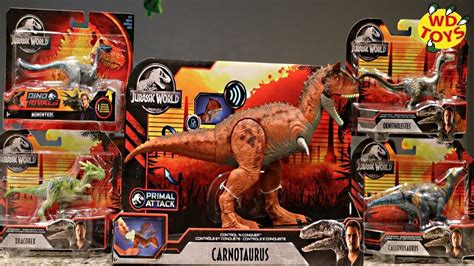 Jurassic World Primal Attack Dinosaur Toys 5 Dino Toys Control N